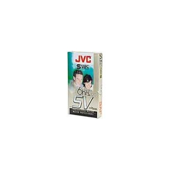 Fita Super VHS de 120 minutos usada uma vez JVC ST-120SVA