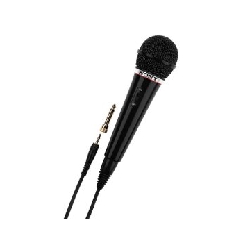 SONY V-220 Microfone de entrevista com cabo P10