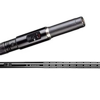 SENNHEISER ME67/K6P Microfone de boom profissional com cabo XLR e fonte 