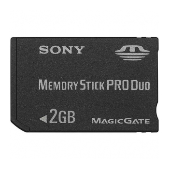Cartão de memória Memory Stick Pro Duo SONY MSPD 2GB