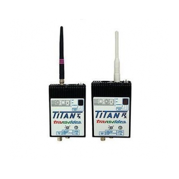 Transmissor e receptor sem fio de áudio e vídeo TRANSVIDEO TITANSET 95