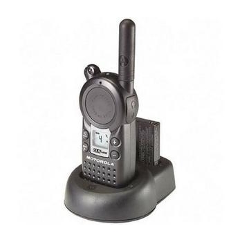 Rádio walkie talkie intercom UHF com 04 canais MOTOROLA CLS-1410