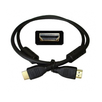 TBLACK HDMI-1DF Cabo HDMI para HDMI dourado com filtro de 1,5m