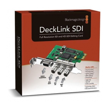 Placa de edição com captura SD/HD/SDI/4K BLACKMAGIC DECKLINK 4K