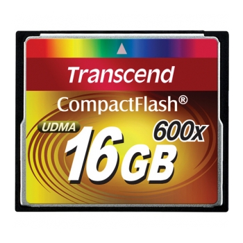 Cartão de memória Compactflash UDMA TRANSCEND CF 600X 16GB