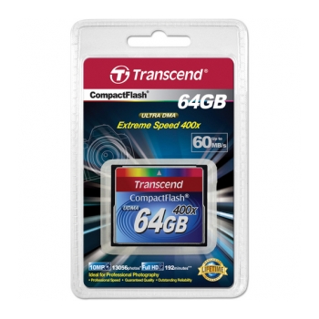 TRANSCEND CF 400X 64GB Cartão de memória Compactflash UDMA - foto 2