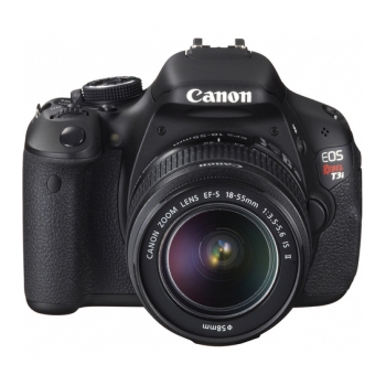 CANON EOS T3i Máquina fotográfica de 18Mp com lente 18-55mm