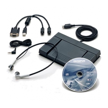 OLYMPUS AS-5000 Kit de transcrição de voz digital