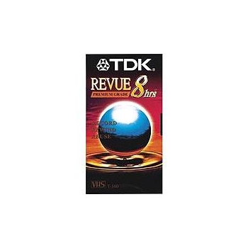 Fita VHS de 160 minutos TDK T-160RV