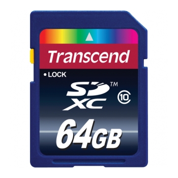 TRANSCEND SDHC 25M 64GB Cartão de memória SDHC C10 25Mb/s Ultimate