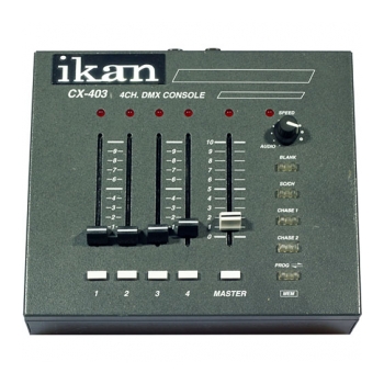 IKAN CX-403 Dimerizador DMX de 04 canais para iluminação - foto 2
