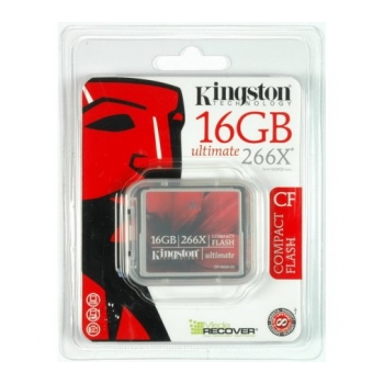 KINGSTON CF 266X 16GB Cartão de memória Compactflash Ultimate - foto 2