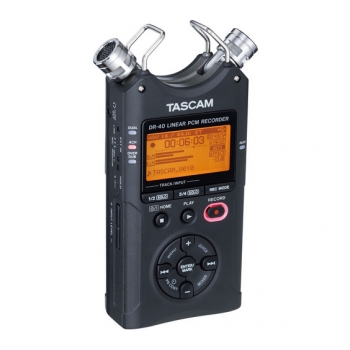 TASCAM DR-40 Gravador de voz digital com slot Micro SD - foto 3