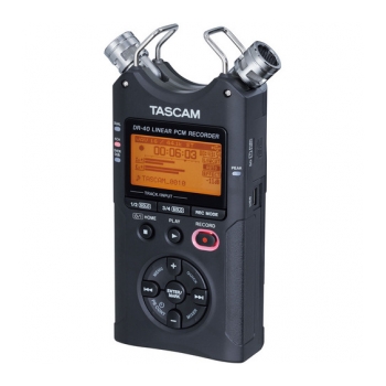 TASCAM DR-40 Gravador de voz digital com slot Micro SD - foto 5