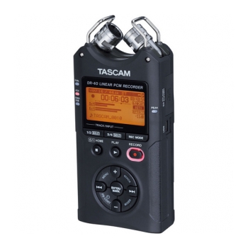TASCAM DR-40 Gravador de voz digital com slot Micro SD - foto 6