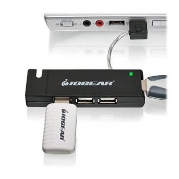 IOGEAR GUH-285  Duplicador de porta USB 2.0 para notebook 1x4 - foto 4