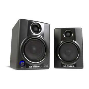 Caixa de som amplificada - monitor de estúdio 4" par M-AUDIO AV-40