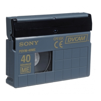 SONY PDVM-40ME Fita DVCAM mini de 40 minutos com chip de memória - foto 2