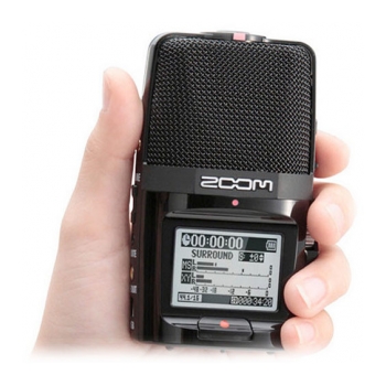 ZOOM H2N Gravador de voz digital com slot Micro SD - foto 4