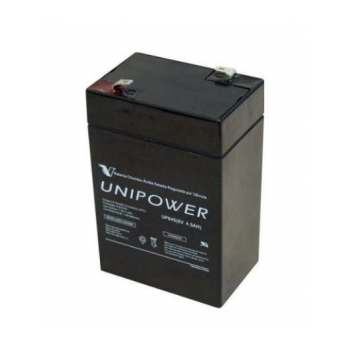 Bateria recarregável selada multi-uso 6v/4.5Ah UNIPOWER UP-645