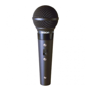 Microfone de entrevista com cabo opcional LESON SM58 BLC
