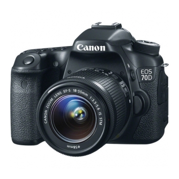CANON EOS 70D Máquina fotográfica de 20Mp com lente 18-55mm - foto 1