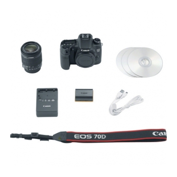 CANON EOS 70D Máquina fotográfica de 20Mp com lente 18-55mm - foto 5