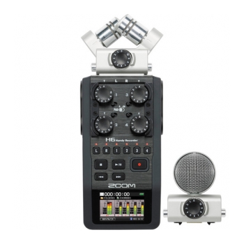 ZOOM H6  Gravador de voz digital com slot Micro SD e conexão XLR - foto 2