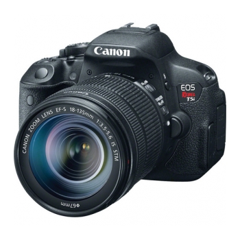 CANON EOS T5i Máquina fotográfica de 18Mp com lente 18-135mm usada