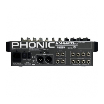 PHONIC AM-442D USB Mesa de áudio com 12 canais - foto 2