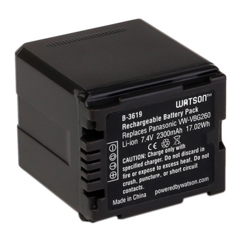WATSON VW-VBG260 Bateria para filmadora digital Panasonic