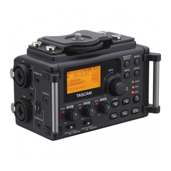 TASCAM DR-60D  Gravador de áudio portátil 04 pistas com slot SDHC