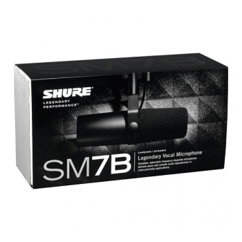 SHURE SM7B  Microfone de estúdio  - foto 2