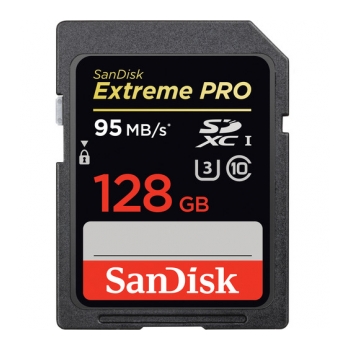 Cartão de memória SDHC C10 95Mb/s Extreme Pro SANDISK SDHC 95M 128GB