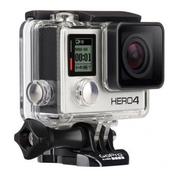 GO PRO HERO 4 SILVER Câmera de ação Full HD para esportes Micro SD - foto 3