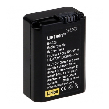 WATSON NP-FW50 Bateria para máquina fotográfica Sony
