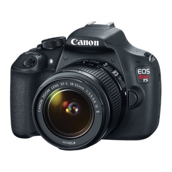CANON EOS T5  Máquina fotográfica de 18mp com lente 18-55mm