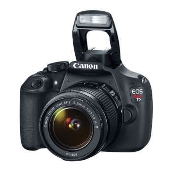 CANON EOS T5  Máquina fotográfica de 18mp com lente 18-55mm - foto 2