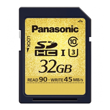 PANASONIC SDHC 90M 32GB Cartão de memória SDHC C10 90Mb/s UHS-I - foto 1