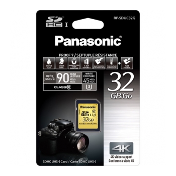 PANASONIC SDHC 90M 32GB Cartão de memória SDHC C10 90Mb/s UHS-I - foto 2