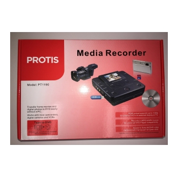 PROTIS PT-1190 Gravador de DVD multi-função com LCD de 2,7" - foto 4