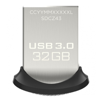 SANDISK CZ43 32GB  Pendrive USB 3.0 de 32Gb CZ43 Ultra Fit  - foto 3