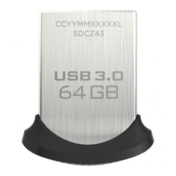 SANDISK CZ43 64GB  Pendrive USB 3.0 de 64Gb CZ43 Ultra Fit  - foto 5