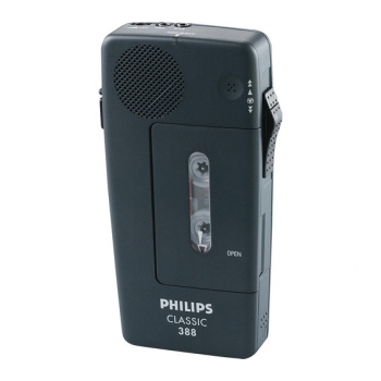 Gravador de voz microcassete clássico  PHILIPS LFH-0388 