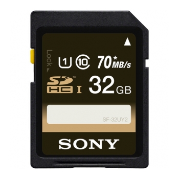 Cartão de memória SDHC C10 70Mb/s UHS-I SONY SDHC 70M 32GB 