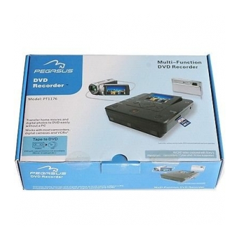 PEGASUS PT-1176 Gravador de DVD multi-função com LCD de 2,8" - foto 6