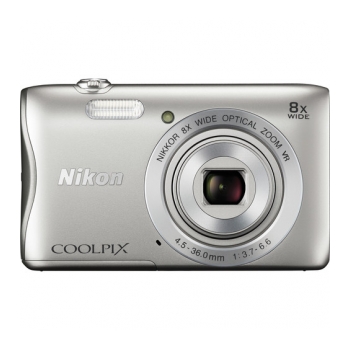 NIKON COOLPIX S3700  Máquina fotográfica de 20Mp com lente fixa 
