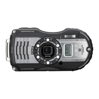 Máquina fotográfica de 16Mp com lente fixa e GPS  RICOH WG-5 