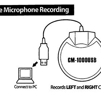 SOUND TECH CM-1000U  Microfone de mesa com cabo USB para conferência  - foto 4