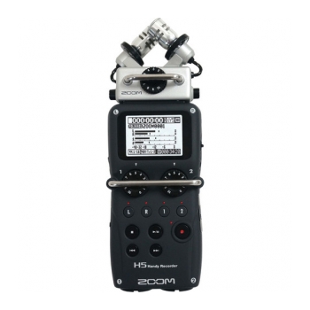 ZOOM H5  Gravador de voz digital com slot Micro SD e conexão XLR  - foto 1